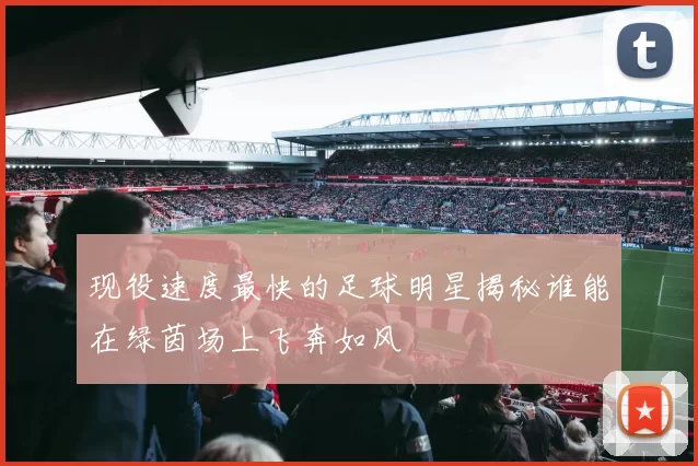 现役速度最快的足球明星揭秘谁能在绿茵场上飞奔如风